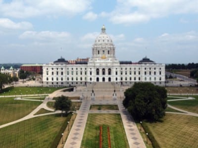 Minnesota State Capitol front view